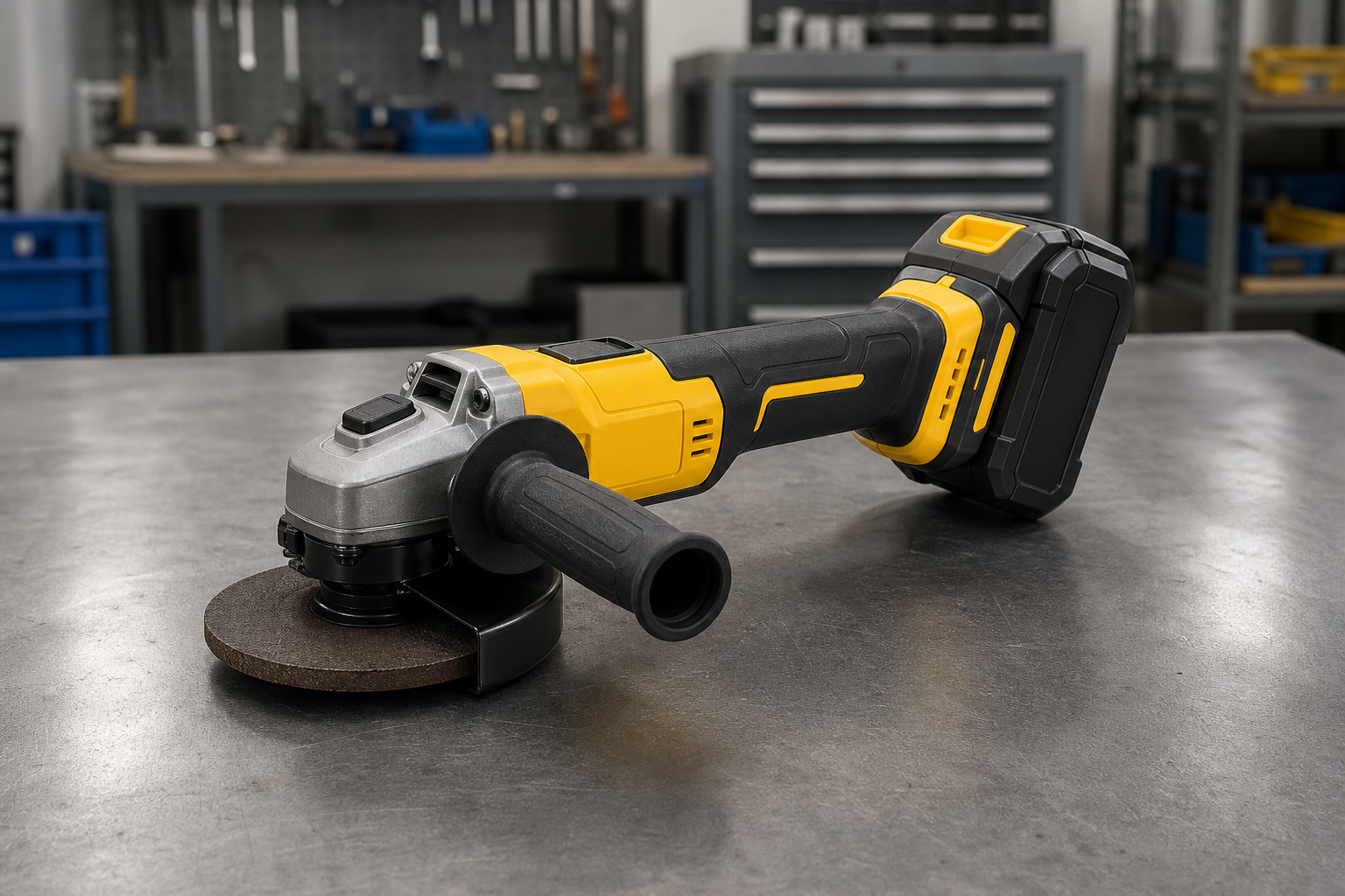 Cordless angle grinder product photo